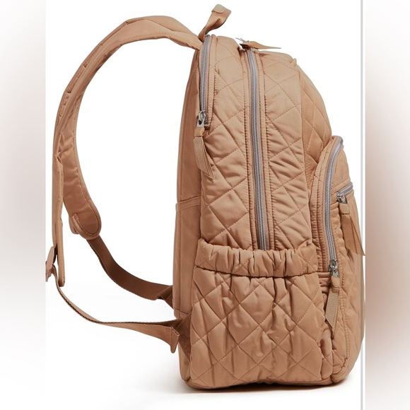 ✨NWT✨ Vera Bradley Meadowlark Tan Backpack - Picture 8 of 9